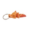 Brelok do kluczy - mały smok złoto-czerwony