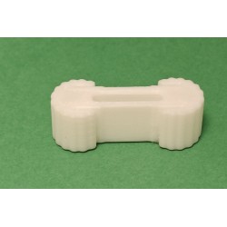 Złączka torów drewnianych w kolorze białym