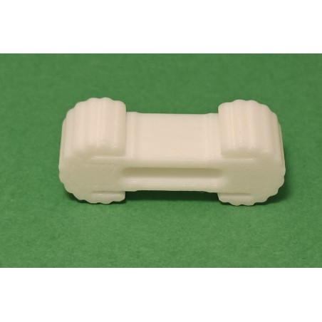 Złączka torów drewnianych w kolorze białym